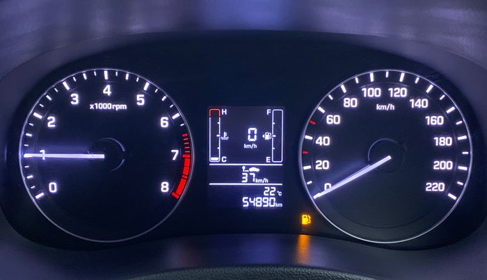 2017 Hyundai Creta E PLUS 1.6 PETROL, Petrol, Manual, 54,890 km, Odometer Image