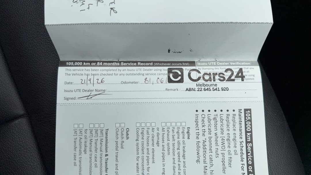 Service History