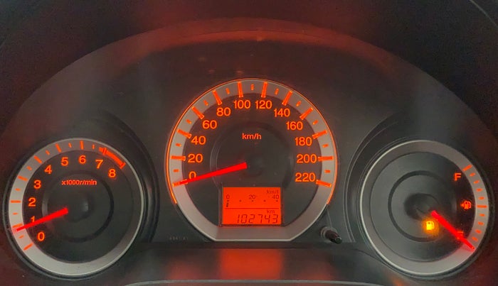 2010 Honda City 1.5L I-VTEC S MT, Petrol, Manual, 1,02,854 km, Odometer Image