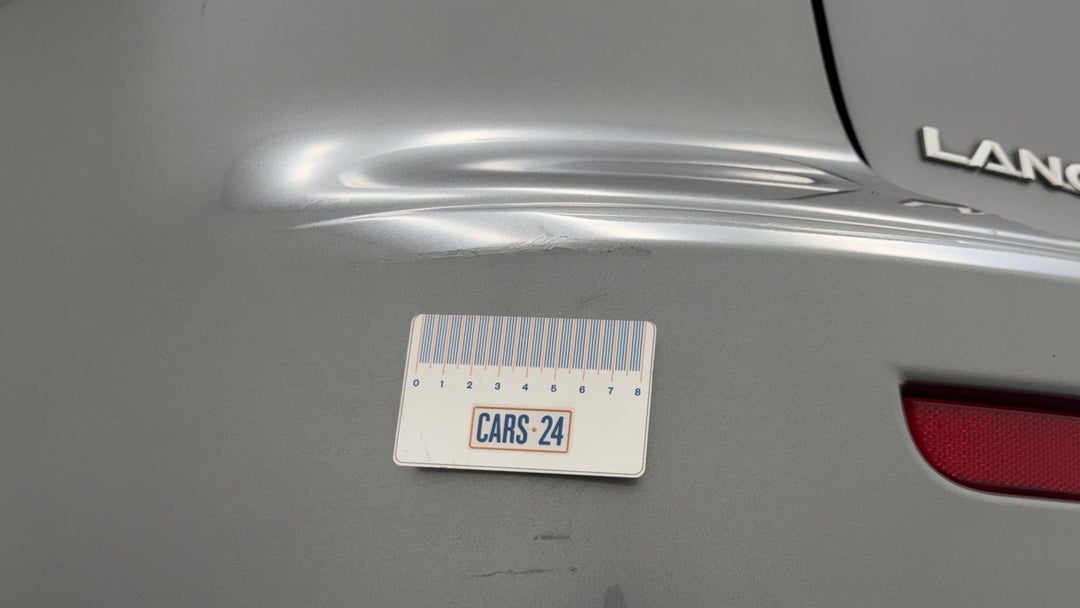 Bumper Rear Scratch