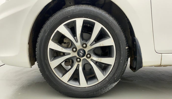 2014 Hyundai Verna FLUIDIC 1.4 VTVT CX, Petrol, Manual, 57,937 km, Left Front Wheel