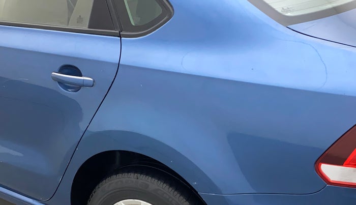 2017 Volkswagen Vento HIGHLINE DIESEL 1.5, Diesel, Manual, 96,453 km, Left quarter panel - Paint has minor damage