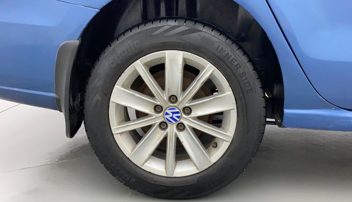 2017 Volkswagen Vento HIGHLINE DIESEL 1.5, Diesel, Manual, 96,453 km, Right Rear Wheel