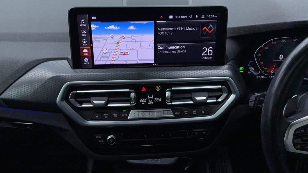 2021 BMW X4 xDrive20i M Sport, Automatic, 70355 km, Center Console