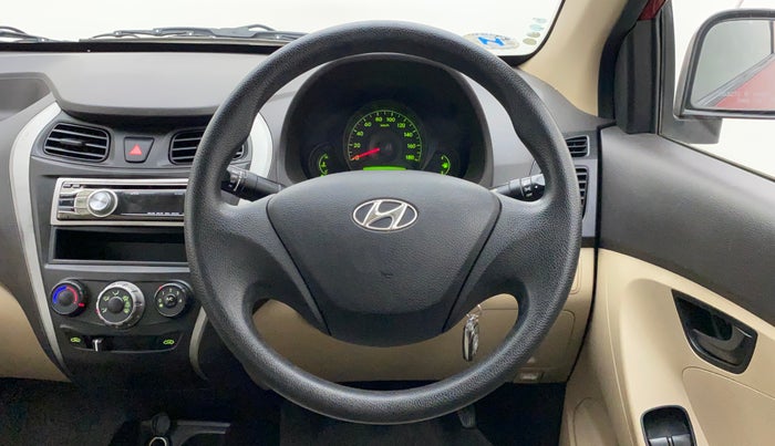 2012 Hyundai Eon ERA +, Petrol, Manual, 24,343 km, Steering Wheel Close Up
