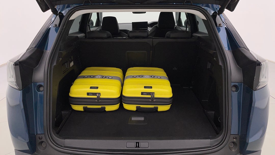 Boot Inside View with Luggage