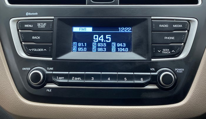 2019 Hyundai Elite i20 MAGNA PLUS 1.2, Petrol, Manual, 30,137 km, Infotainment System