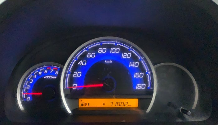 2017 Maruti Wagon R 1.0 VXI, Petrol, Manual, 71,002 km, Odometer Image