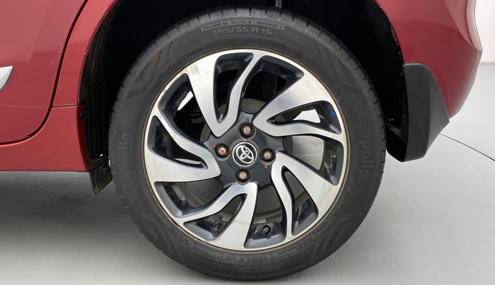 2019 Toyota Glanza V CVT, Petrol, Automatic, 30,818 km, Left Rear Wheel