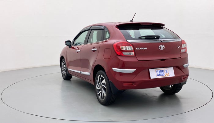 2019 Toyota Glanza V CVT, Petrol, Automatic, 30,818 km, Left Back Diagonal