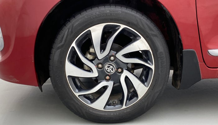 2019 Toyota Glanza V CVT, Petrol, Automatic, 30,818 km, Left Front Wheel