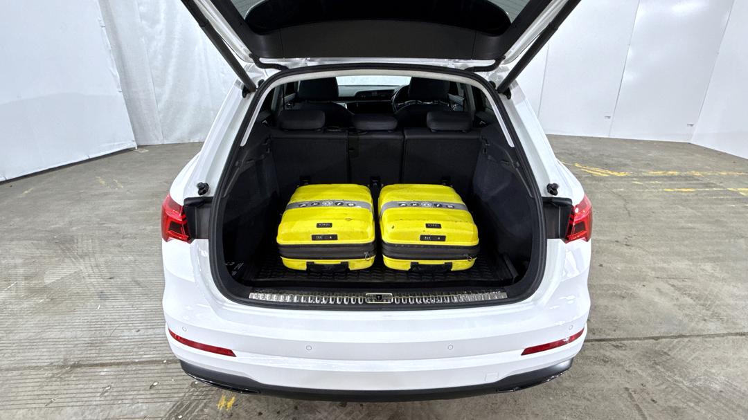 2020 Audi Q3 35 Tfsi, Automatic, 46766 km, Boot Inside View with Luggage