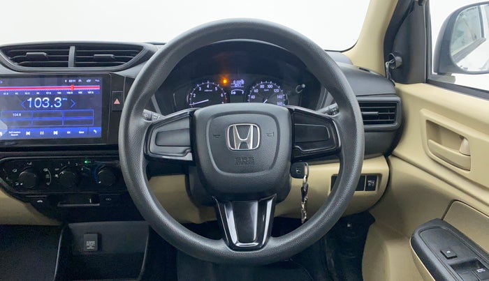 2020 Honda Amaze 1.2L I-VTEC E, Petrol, Manual, 13,328 km, Steering Wheel Close Up