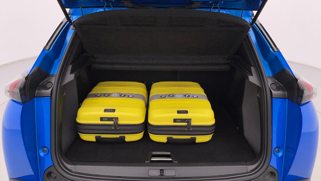 Boot Inside View with Luggage