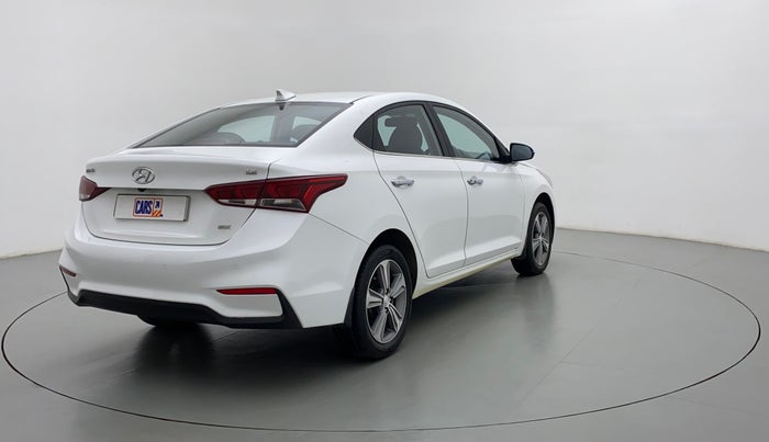 2019 Hyundai Verna 1.6 SX VTVT AT (O), Petrol, Automatic, 27,669 km, Right Back Diagonal