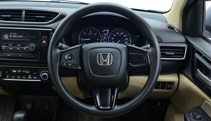 2018 Honda Amaze 1.5 V CVT I-DTEC, Diesel, Automatic, 32,186 km, Steering Wheel Close Up