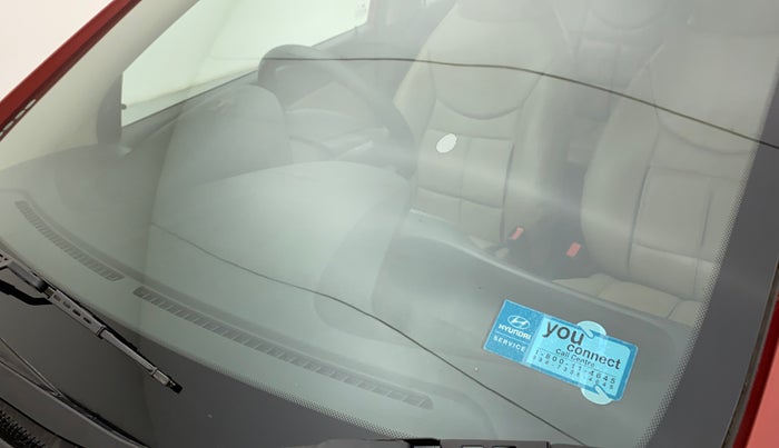 2012 Hyundai Eon MAGNA +, Petrol, Manual, 29,078 km, Front windshield - Minor spot on windshield