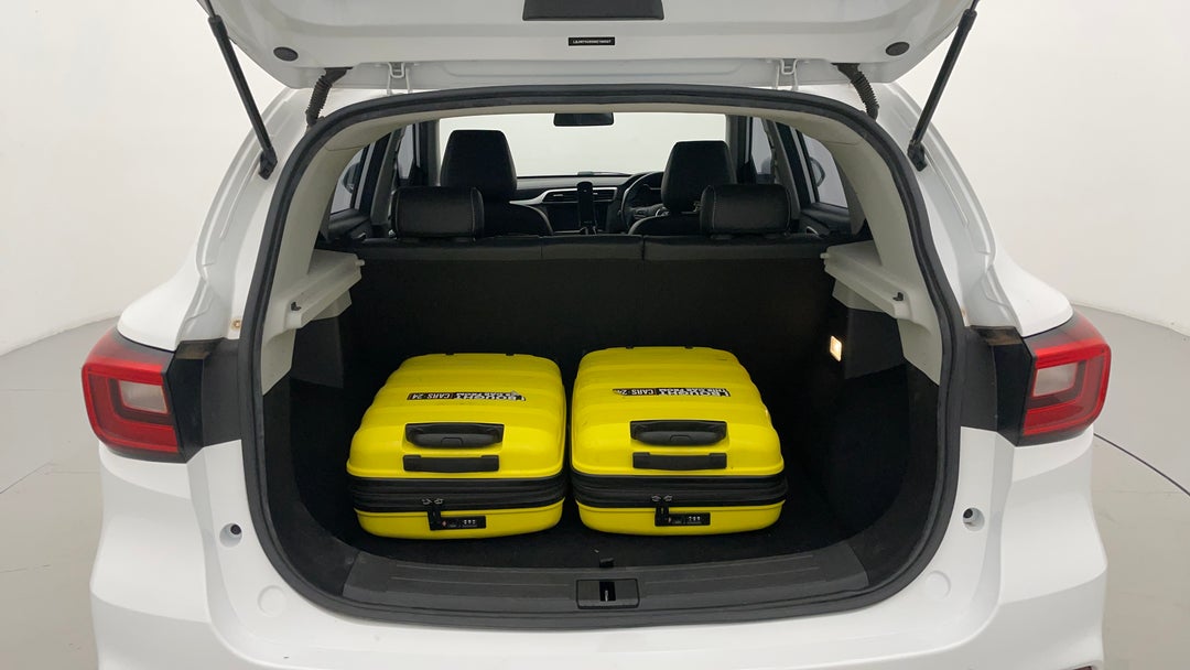 Boot Inside View with Luggage