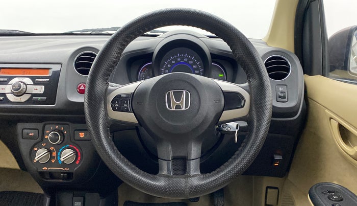 2015 Honda Brio 1.2 S MT I VTEC, Petrol, Manual, 42,855 km, Steering Wheel Close Up