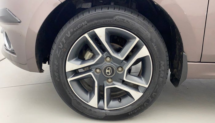 2018 Tata TIGOR XZA PETROL, Petrol, Automatic, 36,959 km, Left Front Wheel