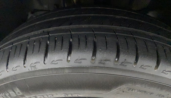 2018 Tata TIGOR XZA PETROL, Petrol, Automatic, 36,959 km, Left Front Tyre Tread