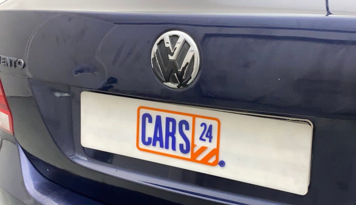 2014 Volkswagen Vento COMFORTLINE TSI AT PETROL, Petrol, Automatic, 57,022 km, Dicky (Boot door) - Slightly dented