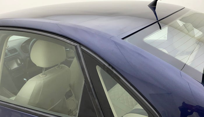 2014 Volkswagen Vento COMFORTLINE TSI AT PETROL, Petrol, Automatic, 57,022 km, Left C pillar - Minor scratches