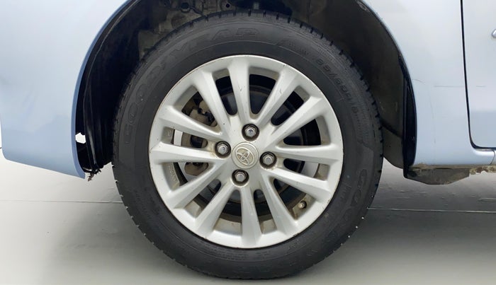 2011 Toyota Etios V, Petrol, Manual, Left Front Wheel