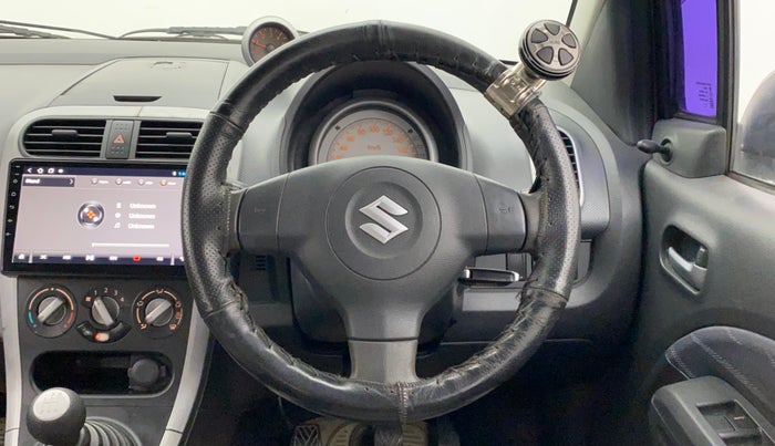 2011 Maruti Ritz VXI, Petrol, Manual, 1,28,149 km, Steering Wheel Close Up