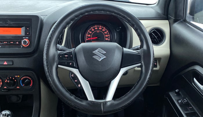 2020 Maruti New Wagon-R VXI 1.2L, Petrol, Manual, 20,144 km, Steering Wheel Close Up