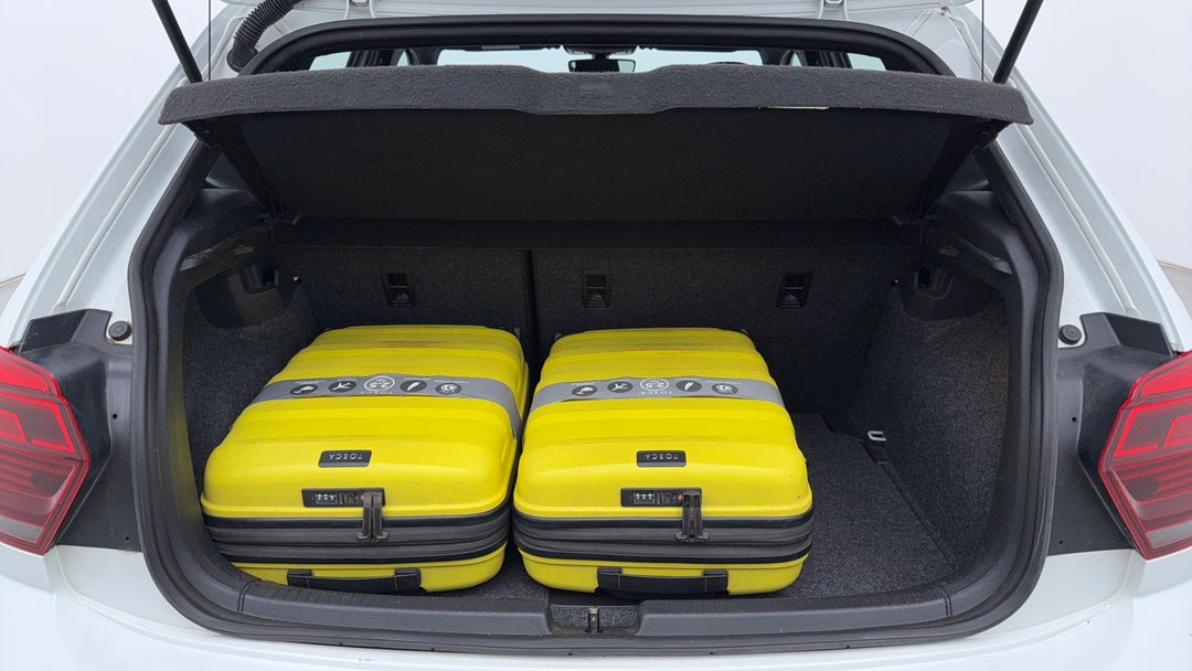 Boot Inside View with Luggage