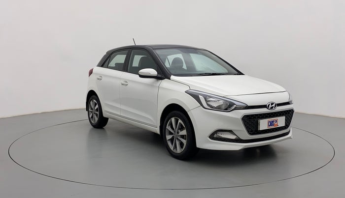 2017 Hyundai Elite i20 ASTA 1.2 DUAL TONE, Petrol, Manual, 75,444 km, Right Front Diagonal