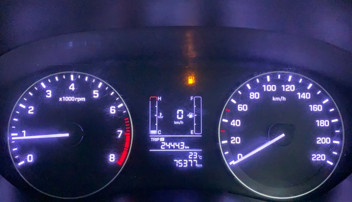 2017 Hyundai Elite i20 ASTA 1.2 DUAL TONE, Petrol, Manual, 75,444 km, Odometer Image
