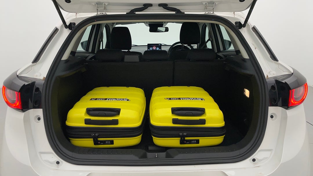 Boot Inside View with Luggage