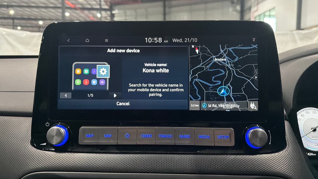 2022 Hyundai Kona Elite Electric Ext Range, Automatic, 62497 km, Android/Apple Car Play