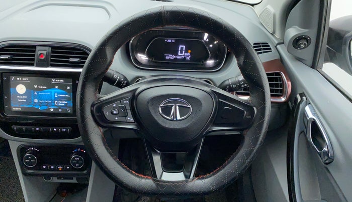 2020 Tata TIGOR XZ PLUS 1.2 REVOTRON, Petrol, Manual, 23,380 km, Steering Wheel Close Up