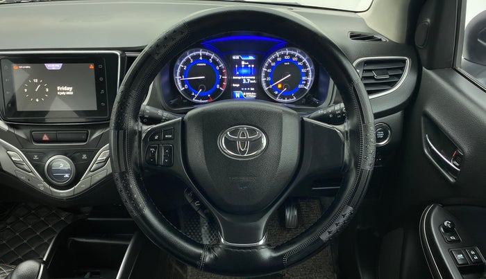 2020 Toyota Glanza G CVT, Petrol, Automatic, 41,783 km, Steering Wheel Close Up
