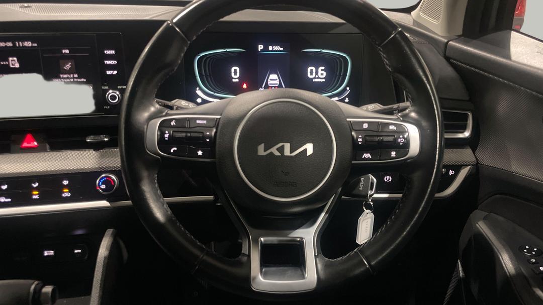 2023 Kia Sportage S (FWD), Automatic, 41912 km, Steering Wheel Close-up