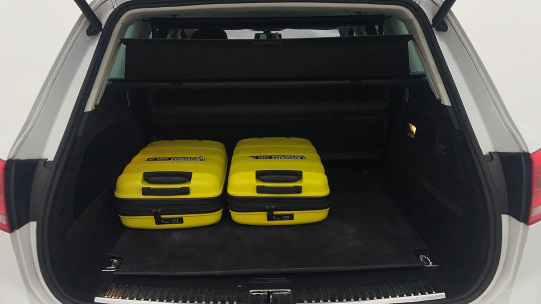 Boot Inside View with Luggage