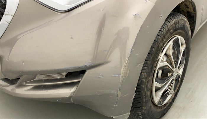 2018 Datsun Redi Go A, Petrol, Manual, 30,374 km, Front bumper - Repaired