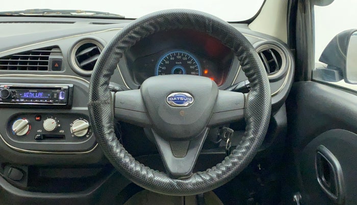 2018 Datsun Redi Go A, Petrol, Manual, 30,374 km, Steering Wheel Close Up
