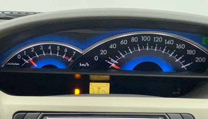2014 Toyota Etios V, Petrol, Manual, 61,614 km, Odometer Image