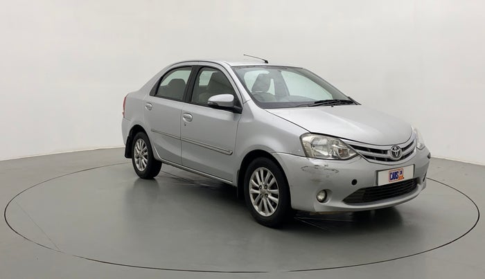 2014 Toyota Etios V, Petrol, Manual, 61,719 km, Right Front Diagonal