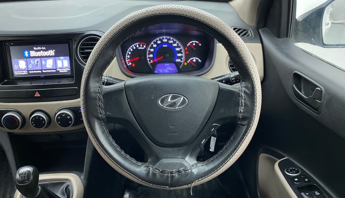 2017 Hyundai Grand i10 MAGNA 1.2 KAPPA VTVT, Petrol, Manual, 70,190 km, Steering Wheel Close Up