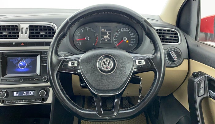 2017 Volkswagen Polo HIGHLINE1.2L PETROL, Petrol, Manual, Steering Wheel Close Up
