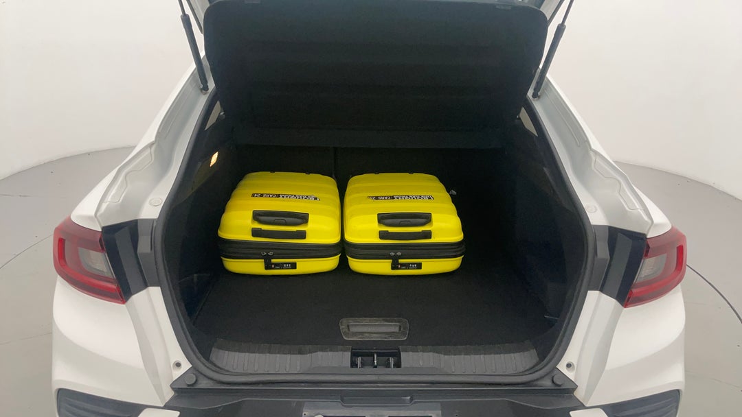 Boot Inside View with Luggage