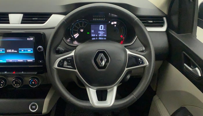 2021 Renault TRIBER RXZ AMT, Petrol, Automatic, 33,850 km, Steering Wheel Close Up