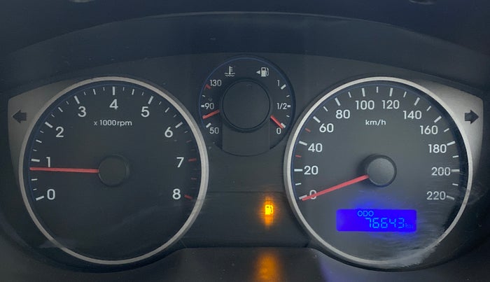 2012 Hyundai i20 SPORTZ 1.2, Petrol, Manual, 76,643 km, Odometer Image