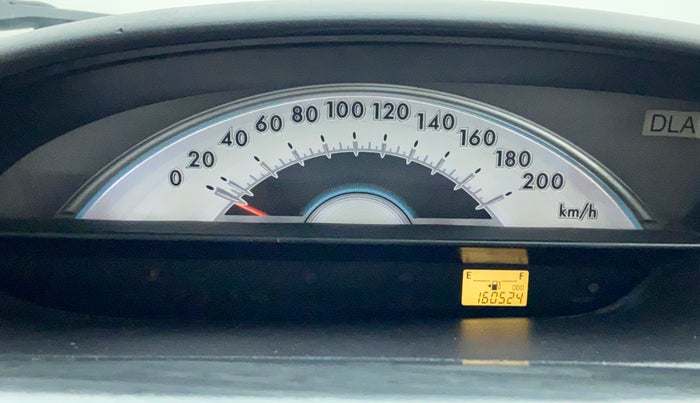 2012 Toyota Etios Liva GD, Diesel, Manual, 1,60,563 km, Odometer Image