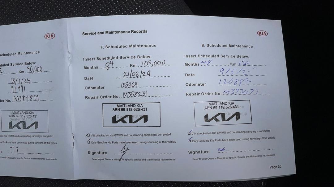 2018 Kia Sorento Si (4x4), Automatic, 121676 km, Service History